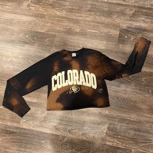 Colorado Boulder- Buffs Bleached Tee
